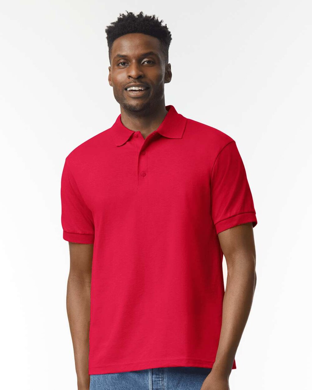 Gildan DryBlend Short Sleeve Jersey Polo Shirt for Office Wear & Casual Blank Polo